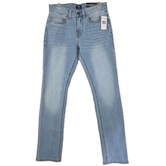 Buffalo David Bitton~Men's 30×30~ Blue Slim Stretch Jeans ASH-X Zip Fly $109 NWT - Picture 1 of 16